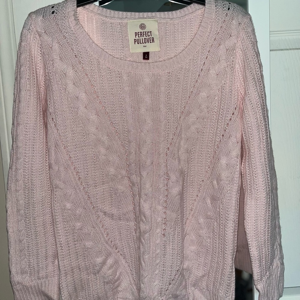 Pink Pullover Sweater from SO